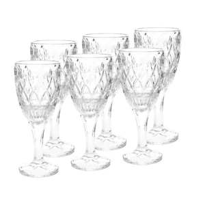 CJ 6 TACAS CRISTAL DE CHUMBO ANGEL 245ML