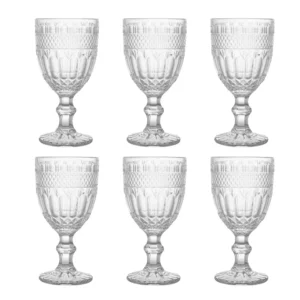 CJ 6 TAÇAS VIDRO BRAND TRANSPARENTE 345ML