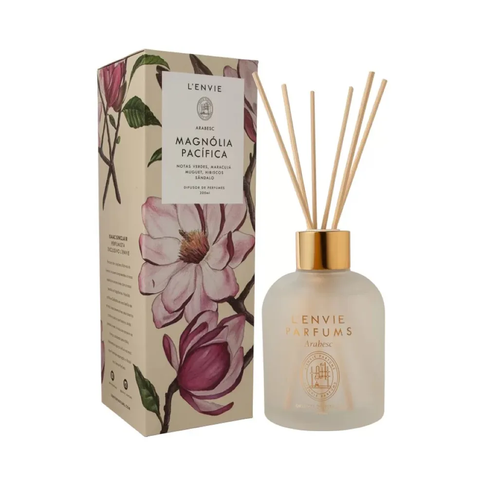 Óleo Difusor de Perfume Magnólia Pacífica Arabesc 200ml