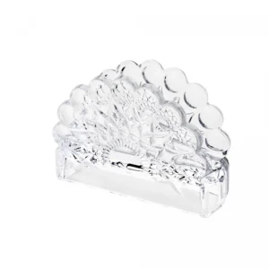 Porta Guardanapos Cristal Angel 12,5cm x 4,5cm x 9cm