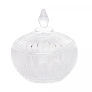 Potiche Decorativo de Cristal Queen 11cm x 12cm