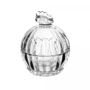 Potiche de Cristal Butterfly 8cm x 8cm x 9,5cm
